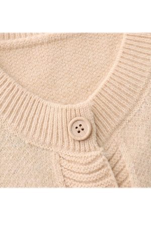 Style Core Aesthetics, New Style Trends Pastoral Illustration Vest Sweater