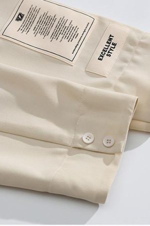 Style Core Aesthetics, New Style Trends Patch Pockets Casual Blazer