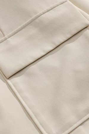 Style Core Aesthetics, New Style Trends Patch Pockets Casual Blazer