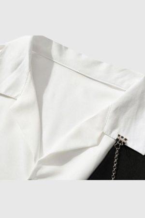 Style Core Aesthetics, New Style Trends Patch Vest Shirt