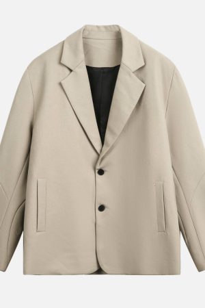 Style Core Aesthetics, New Style Trends Patchwork Design Retro Blazer