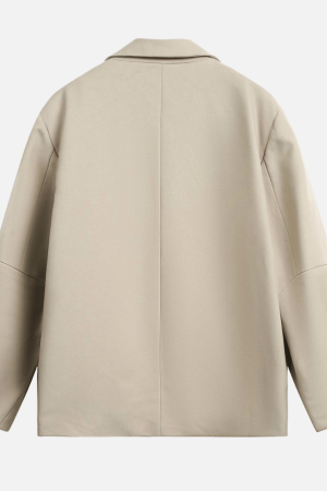 Style Core Aesthetics, New Style Trends Patchwork Design Retro Blazer