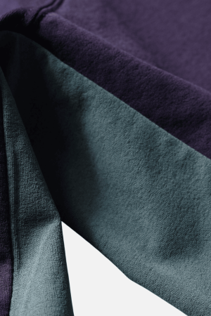 Style Core Aesthetics, New Style Trends Patchwork Drawstring Long-Sleeve Tee