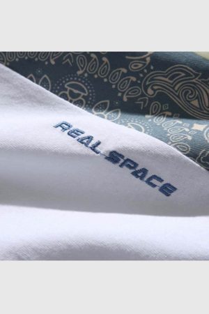 Style Core Aesthetics, New Style Trends Patchwork Kimono Cotton Shirt