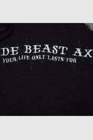 Style Core Aesthetics, New Style Trends Patchwork Knit Sweater