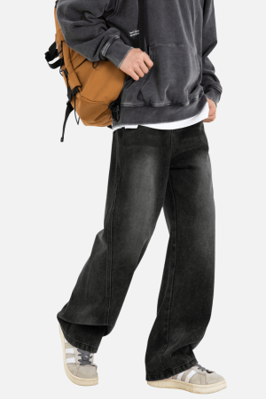 Style Core Aesthetics, New Style Trends Patchwork Washed Jeans