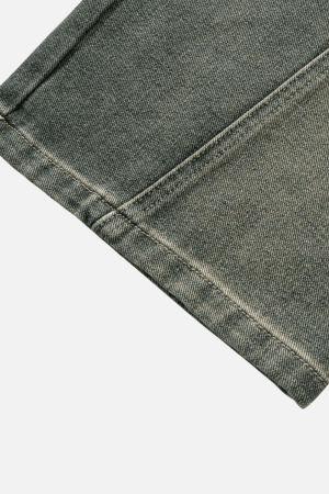 Style Core Aesthetics, New Style Trends Patchwork Washed Jeans