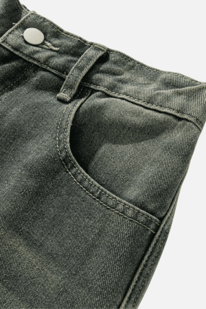 Style Core Aesthetics, New Style Trends Patchwork Washed Jeans