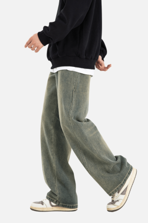 Style Core Aesthetics, New Style Trends Patchwork Washed Jeans