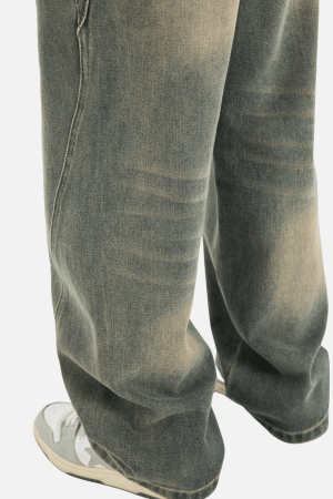 Style Core Aesthetics, New Style Trends Patchwork Washed Jeans