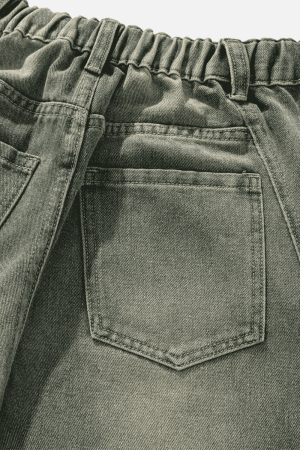 Style Core Aesthetics, New Style Trends Patchwork Washed Jeans