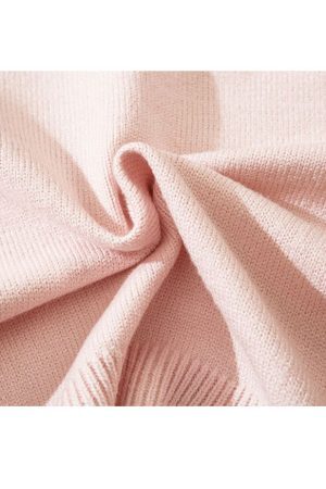 Style Core Aesthetics, New Style Trends Pentagram Jacquard Cropped Sweater