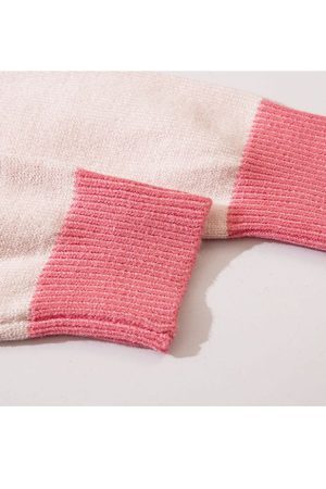 Style Core Aesthetics, New Style Trends Pentagram Jacquard Cropped Sweater