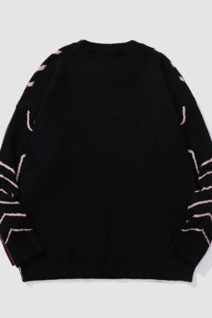 Style Core Aesthetics, New Style Trends Pentagram Pattern Jacquard Sweater