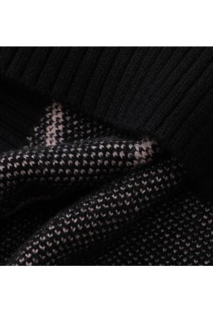 Style Core Aesthetics, New Style Trends Pentagram Pattern Jacquard Sweater