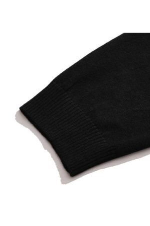 Style Core Aesthetics, New Style Trends Pentagram Striped Collared Cardigan Sweater