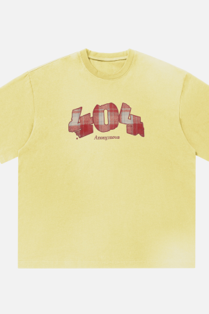 Style Core Aesthetics, New Style Trends Plaid Graphic Cotton T-Shirt