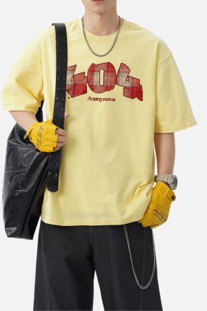 Style Core Aesthetics, New Style Trends Plaid Graphic Cotton T-Shirt