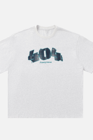 Style Core Aesthetics, New Style Trends Plaid Graphic Cotton T-Shirt