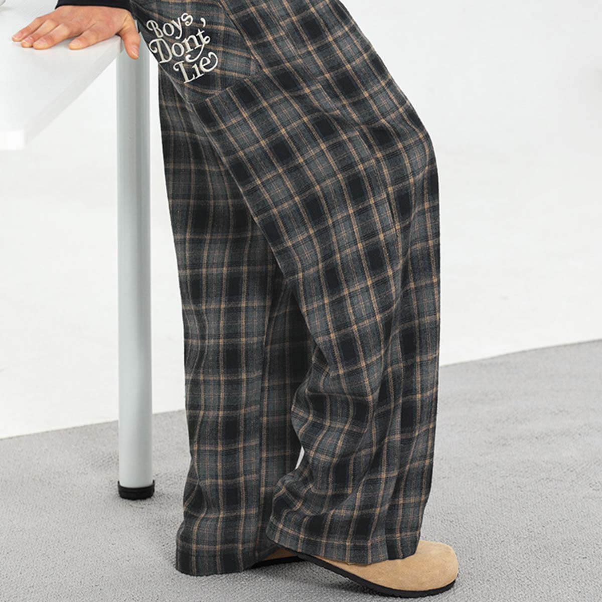 Style Core Aesthetics, New Style Trends Plaid Lounge Pants Style Core Aesthetics, New Style Trends Plaid Lounge Pants
