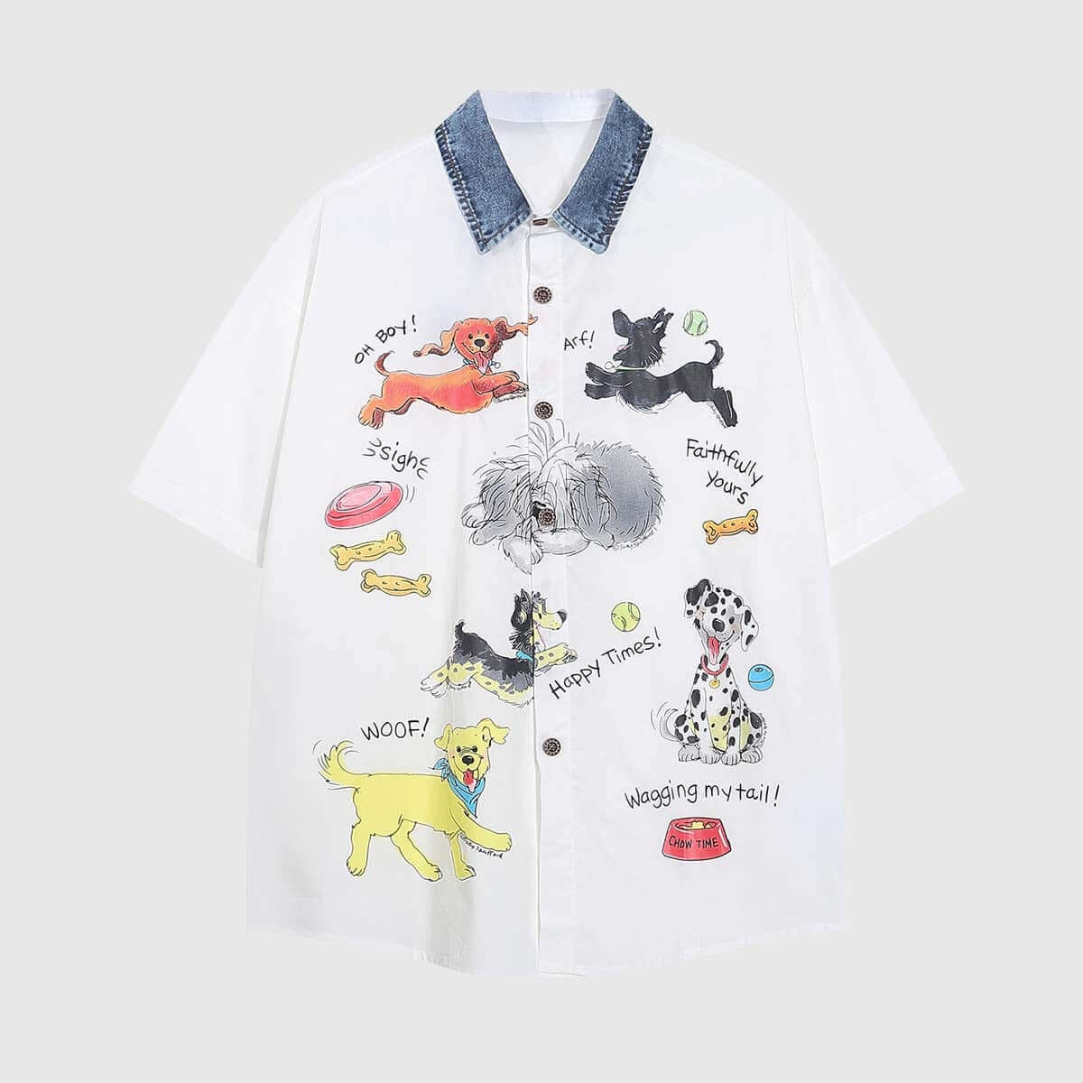 Style Core Aesthetics, New Style Trends Playful Animal Print Shirt