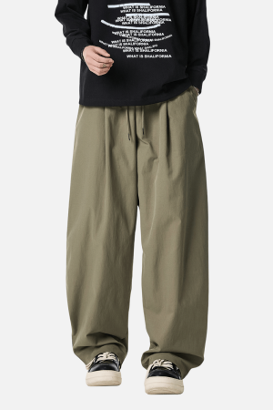 Style Core Aesthetics, New Style Trends Pleated Blade Casual Joggers