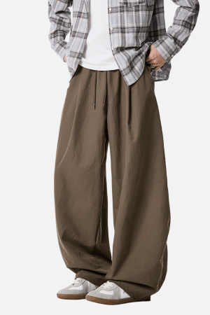 Style Core Aesthetics, New Style Trends Pleated Blade Casual Joggers