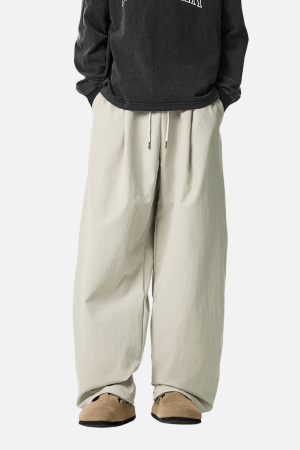 Style Core Aesthetics, New Style Trends Pleated Blade Casual Joggers