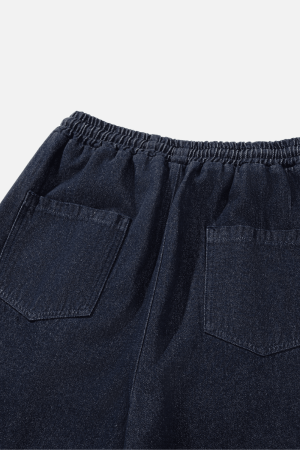 Style Core Aesthetics, New Style Trends Pleated Hem Jeans