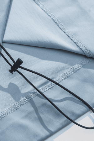 Style Core Aesthetics, New Style Trends Pocket Drawstring Cotton Shirt