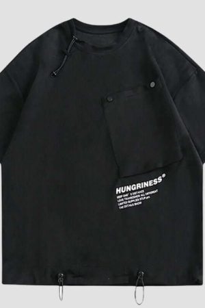 Style Core Aesthetics, New Style Trends Pocket Lettering Tees