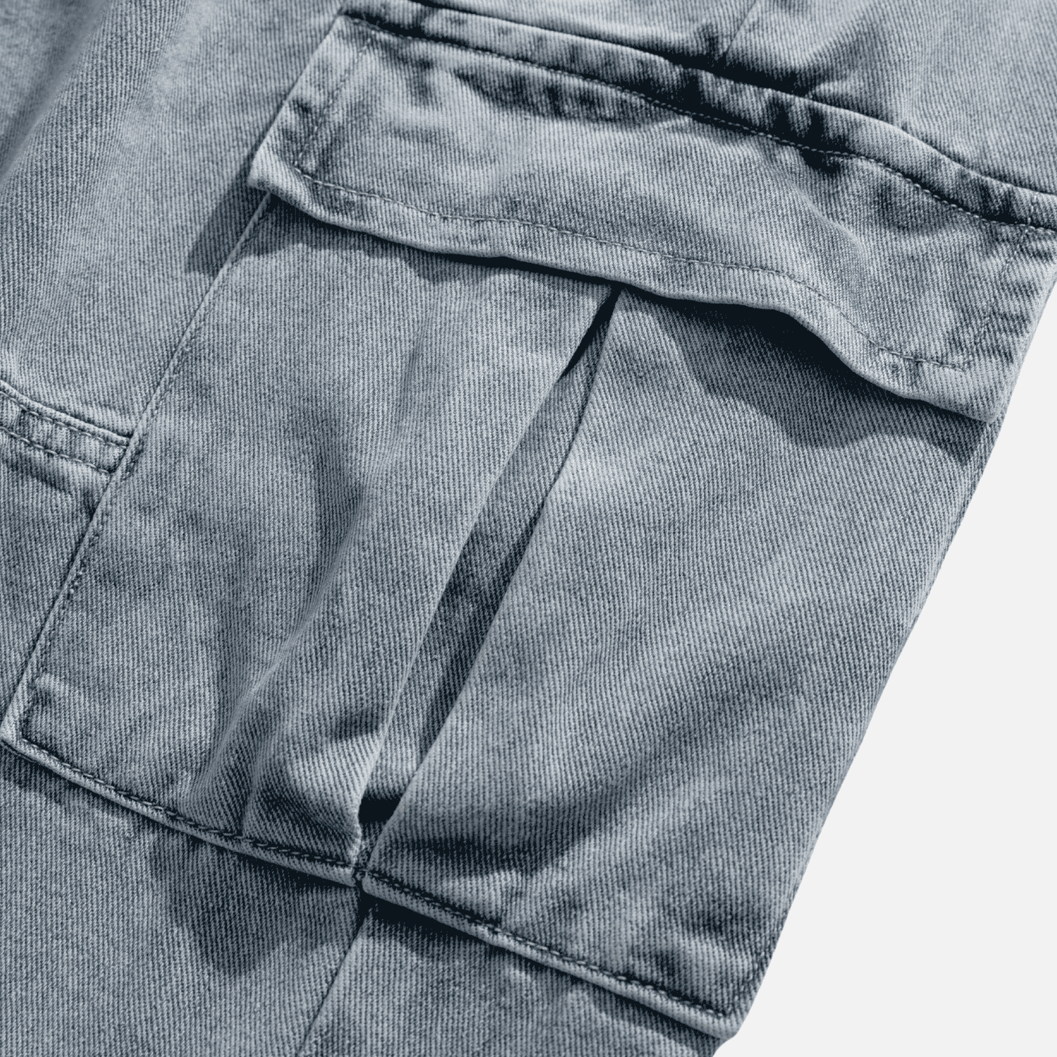 Style Core Aesthetics, New Style Trends Pocket Patchwork Design Cargo Jeans Style Core Aesthetics, New Style Trends Pocket Patchwork Design Cargo Jeans