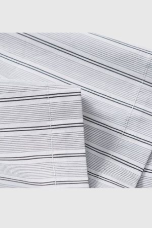 Style Core Aesthetics, New Style Trends Pocket Patchwork Striped Shirt