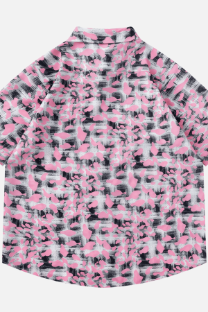 Style Core Aesthetics, New Style Trends Polka Dot Print Shirt