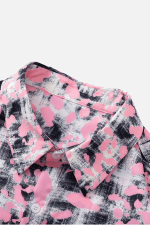 Style Core Aesthetics, New Style Trends Polka Dot Print Shirt