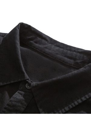 Style Core Aesthetics, New Style Trends Print Patchwork Shirts