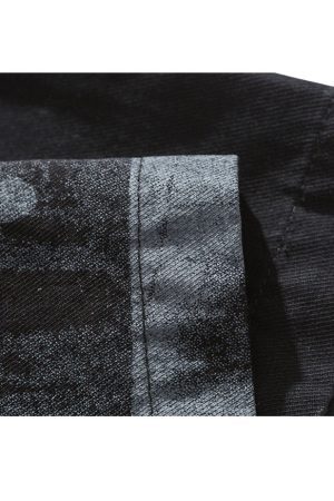 Style Core Aesthetics, New Style Trends Print Patchwork Shirts