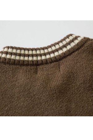 Style Core Aesthetics, New Style Trends PU Sleeve Patchwork Cropped Varsity Jacket