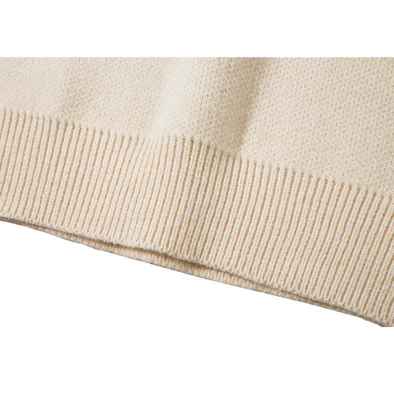 Style Core Aesthetics, New Style Trends Puppy Pattern Embroidered Pullover Style Core Aesthetics, New Style Trends Puppy Pattern Embroidered Pullover