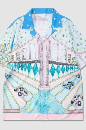 Style Core Aesthetics, New Style Trends Racing Digital Print Shirt+Shorts