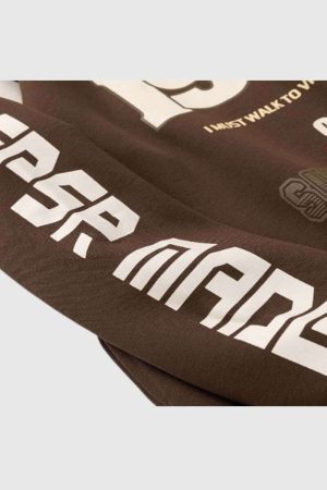 Style Core Aesthetics, New Style Trends Racing Graphic Half-Zip Pullover