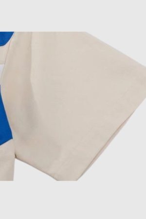 Style Core Aesthetics, New Style Trends Racing Patchwork Shirt