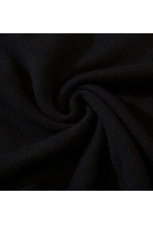 Style Core Aesthetics, New Style Trends Rainbow Letter Embroidery Sweater