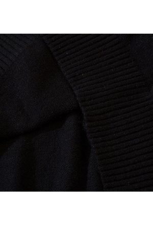 Style Core Aesthetics, New Style Trends Rainbow Letter Embroidery Sweater