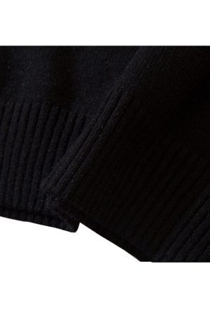 Style Core Aesthetics, New Style Trends Rainbow Letter Embroidery Sweater