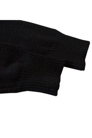 Style Core Aesthetics, New Style Trends Rainbow Letter Embroidery Sweater