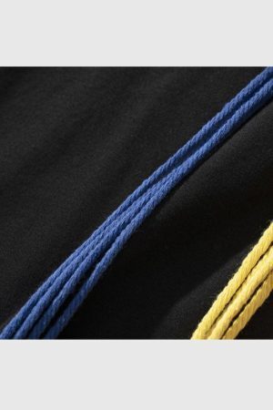 Style Core Aesthetics, New Style Trends Rainbow Printed Tassel Decor Tee