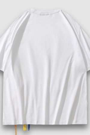 Style Core Aesthetics, New Style Trends Rainbow Printed Tassel Decor Tee