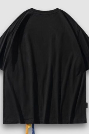 Style Core Aesthetics, New Style Trends Rainbow Printed Tassel Decor Tee