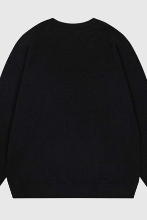 Style Core Aesthetics, New Style Trends Reindeer Knit Christmas Sweater